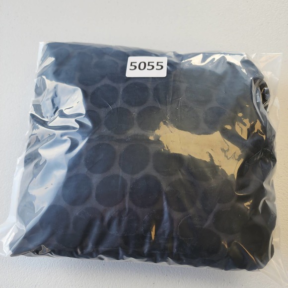 Zara Women's Black Velvet Polka Dot Dress Blogger Favorite Size Small - Picture 6 of 6